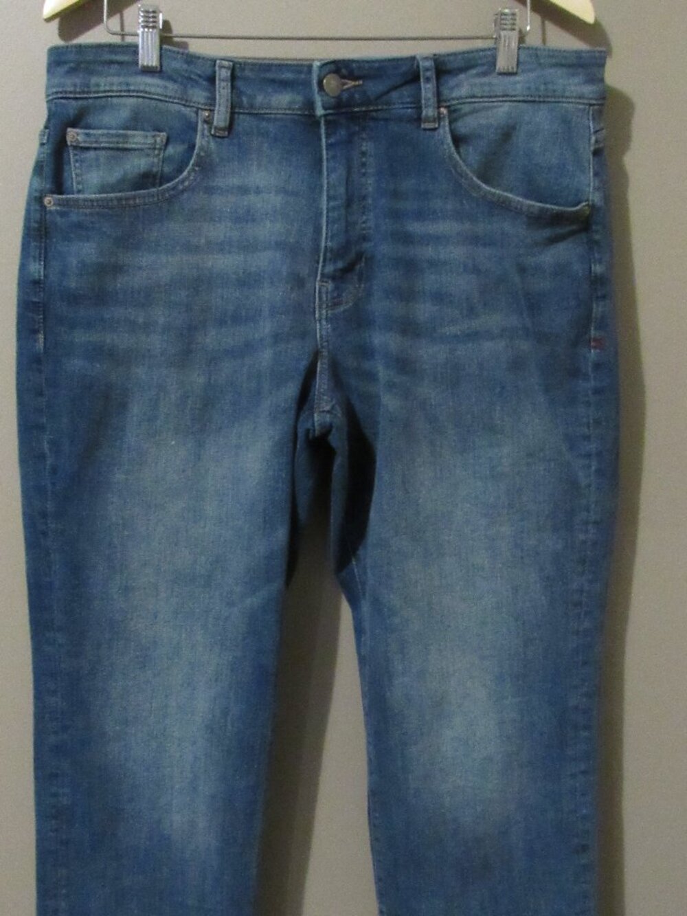 Warp + Weft Denim Blue Straight-Leg Jeans - 36x30